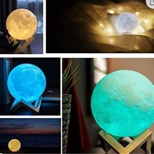 Moon Lamp Goodfeel 4.8in 16 Colors LED 3D